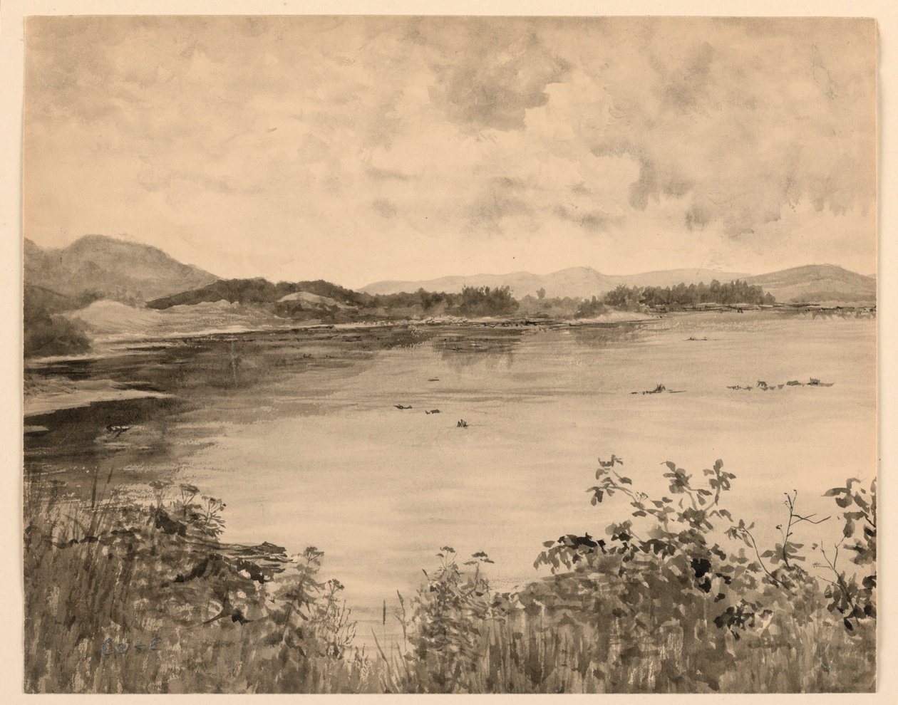 Jezero New Hampshire od J. Foxcroft Cole