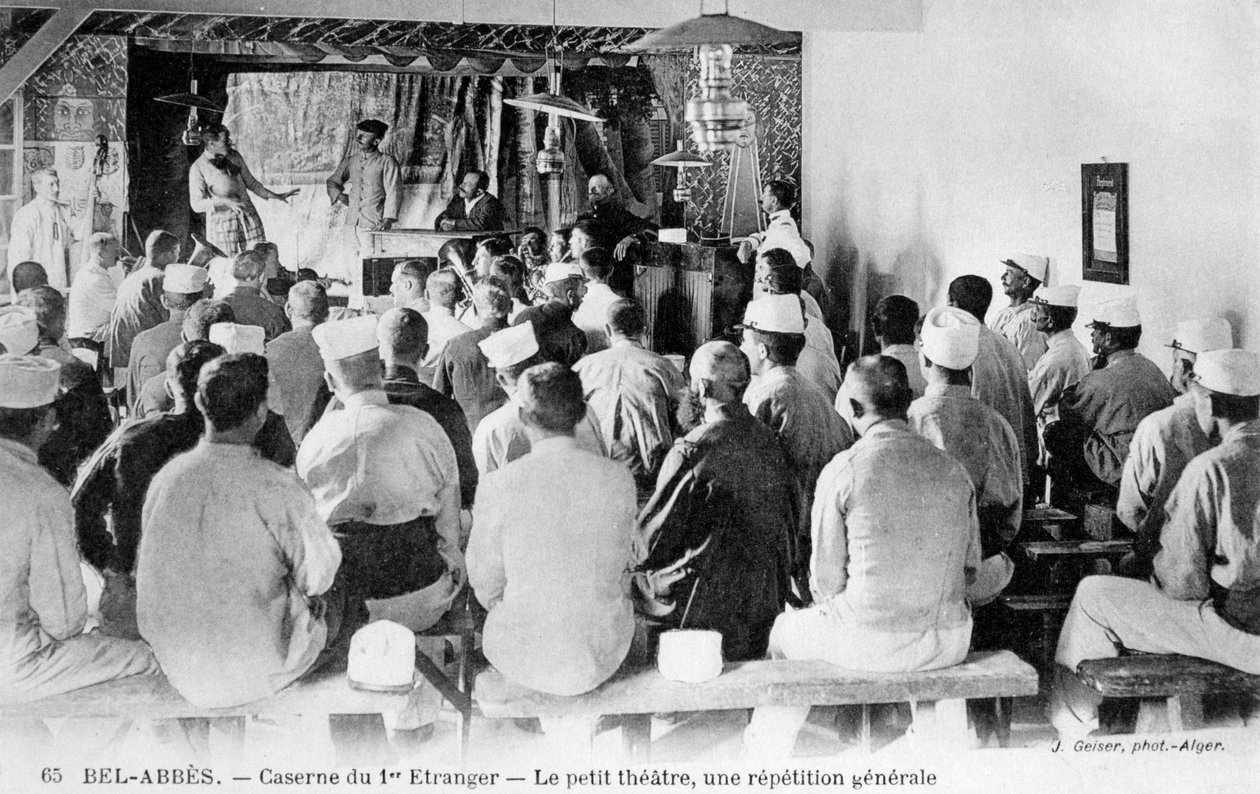 Francouzská cizinecká legie, Sidi Bel Abbes, Alžírsko, 20. století. od J. Geiser