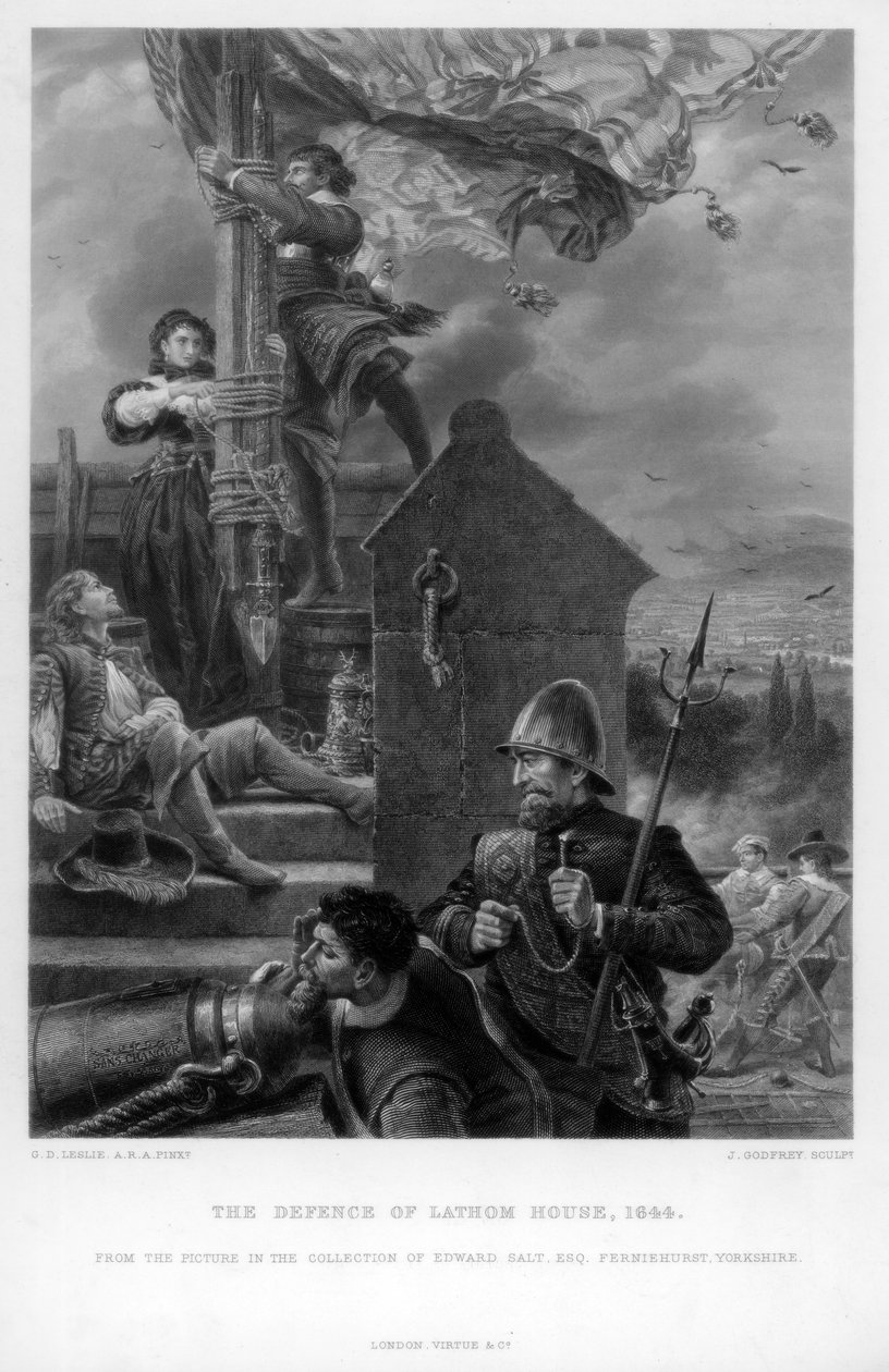 Obrana Lathomova domu, 1644. od J. Godfrey