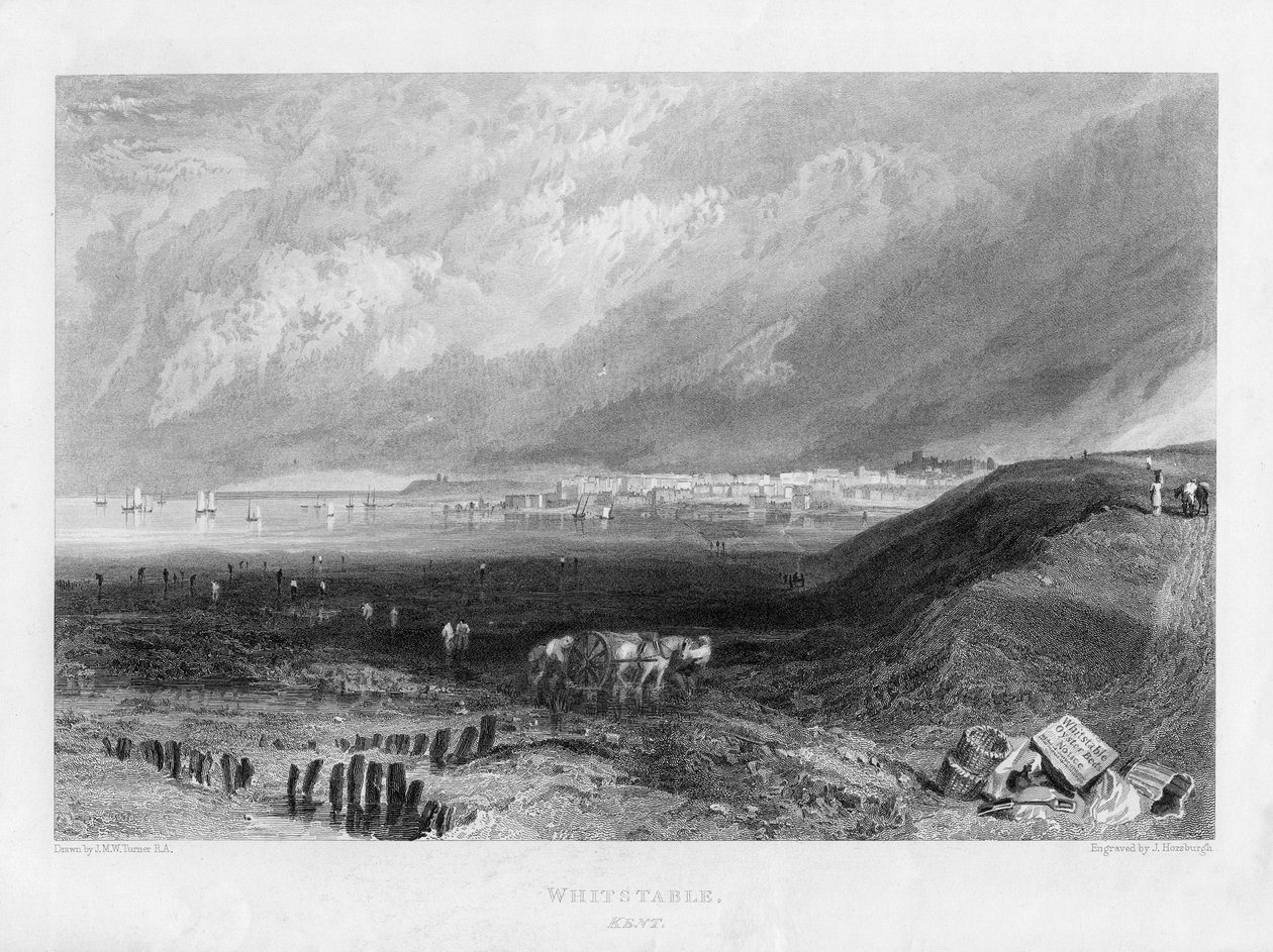 Whitstable, Kent, 19. století od J. Horsburgh