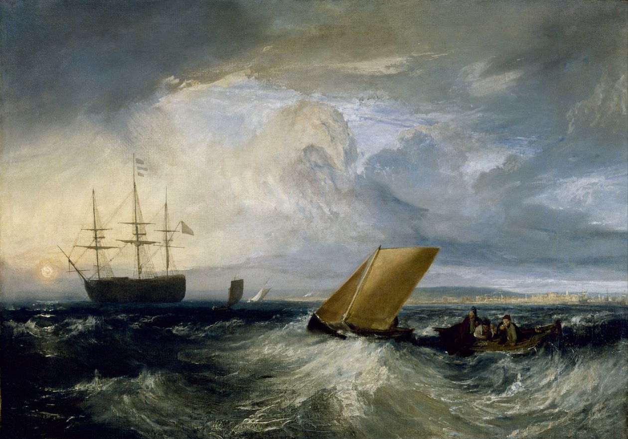 Strmost, jak je vidět z Nore od Joseph Mallord William Turner