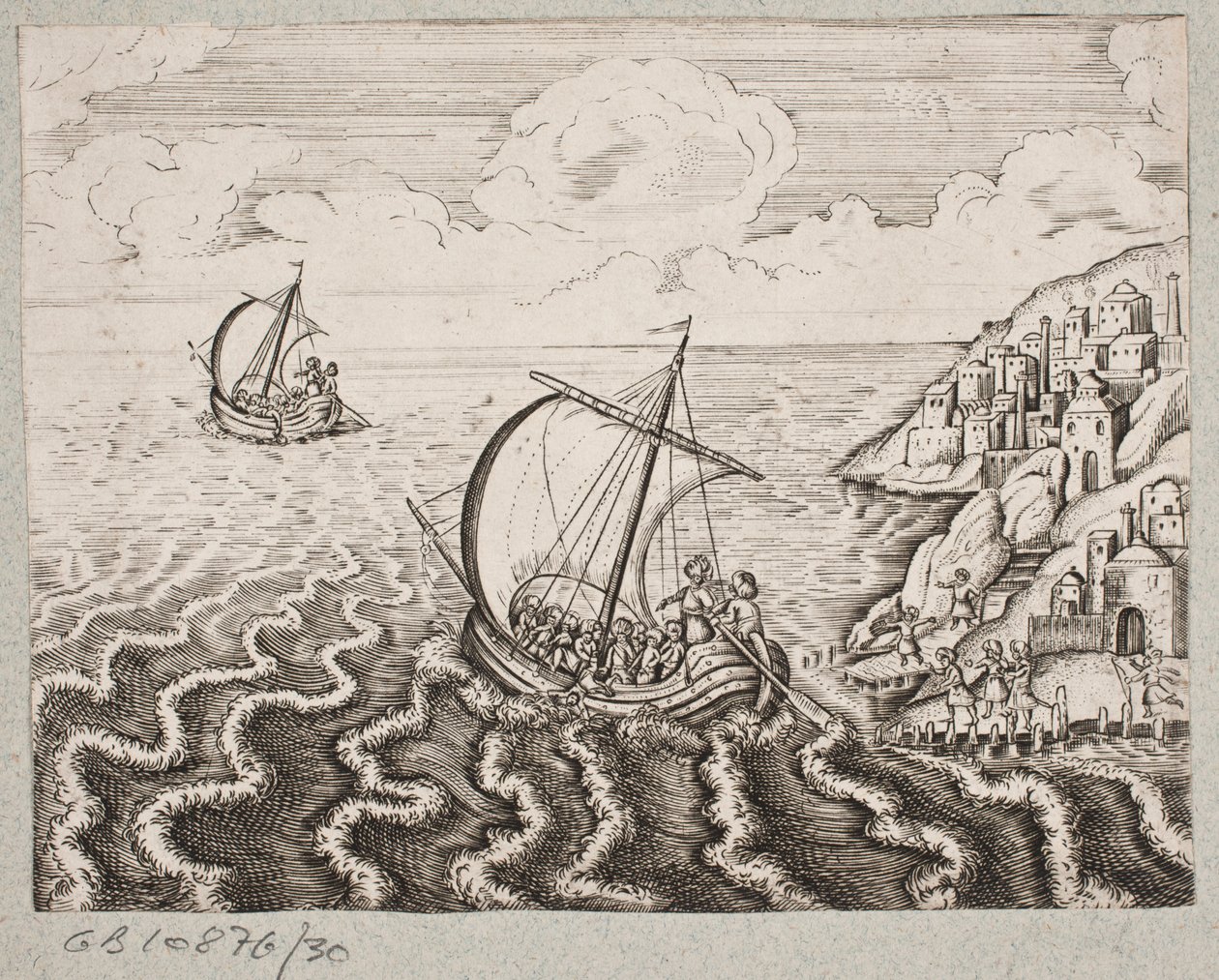 Ilustrace k Adamu Oleariusovi, „Perský Rosenthal od geniálního básníka Schich Saadi […]“, Schleswig 1660 od J. Muller