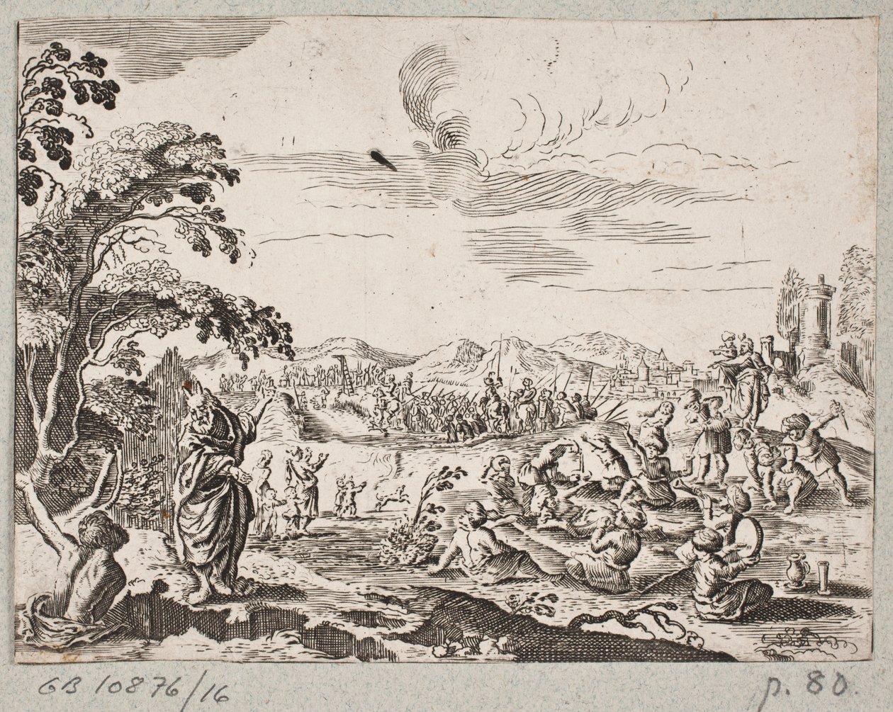 Ilustrace k Adamu Oleariusovi, „Perský Rosenthal od geniálního básníka Schich Saadi […]“, Schleswig 1660 od J. Muller