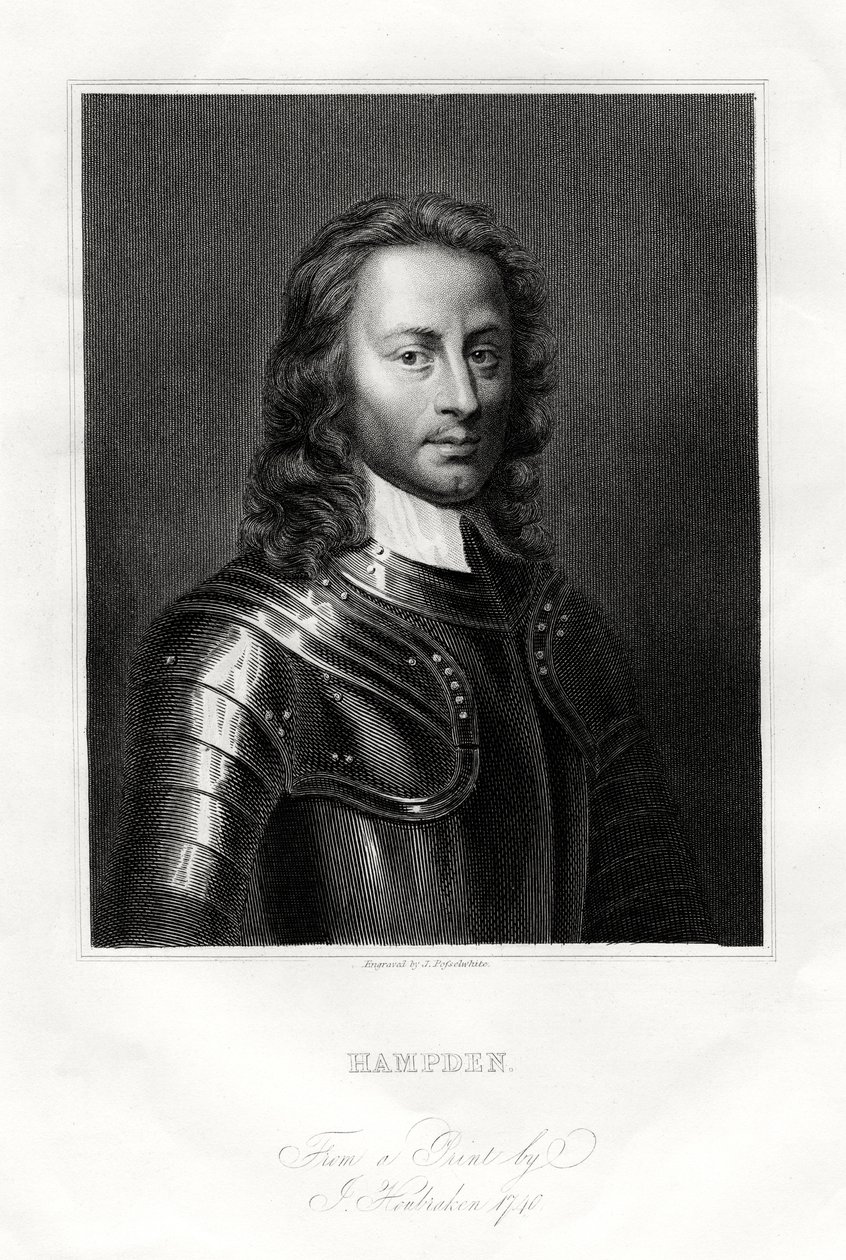 John Hampden Esquire, 19. století od J. Posselwhite