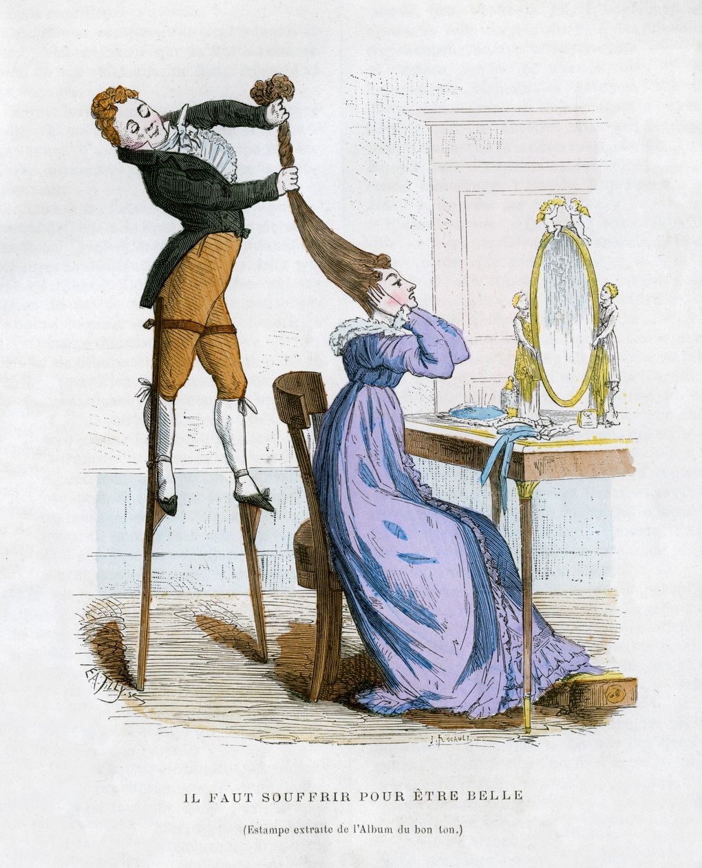 Pro krásu je třeba trpět, 1882-1884 od J Rocault