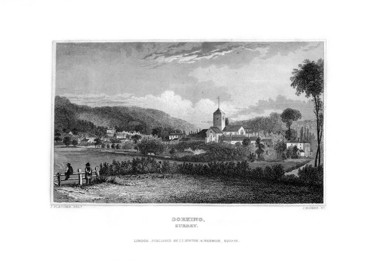 Dorking, Surrey, 1829. od J. Rogers