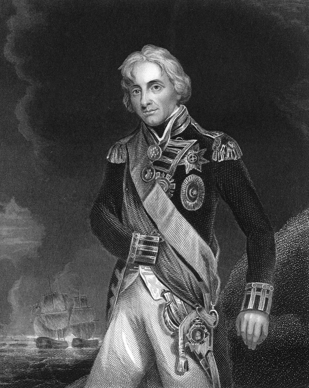 Horatio Nelson, 1. vikomt Nelson, anglický námořní velitel, c1798-c1805 c1857 od J. Rogers
