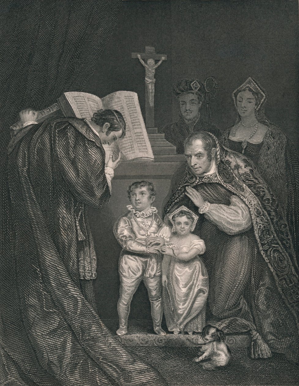 Manželství Richarda vévody z Yorku. Bratr Edwarda V., 1478, 1821, polovina 19. století. od J. Rogers