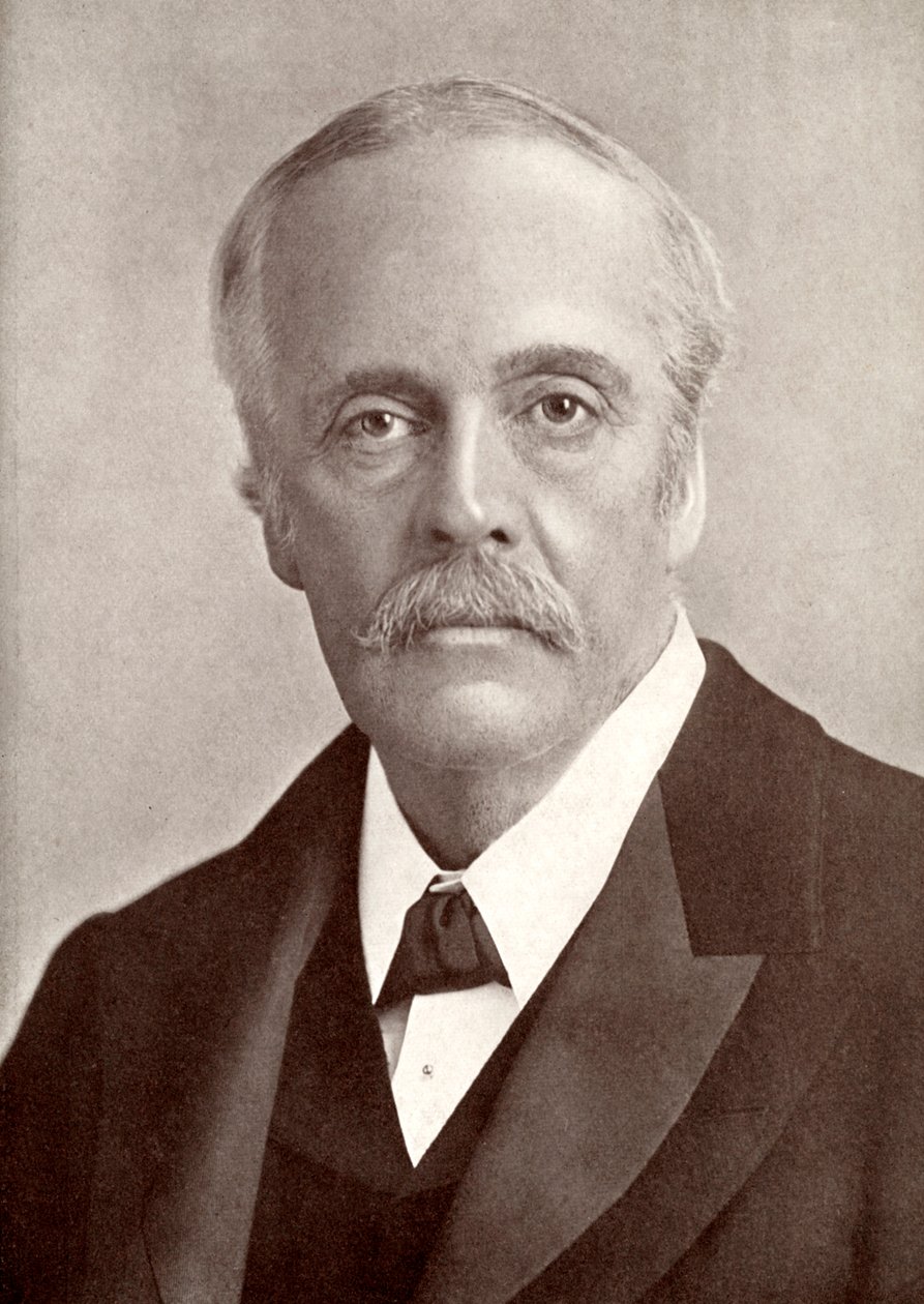 Arthur James Balfour, 1. hrabě z Balfour, britský státník a předseda vlády, 1912. od J Russell and Sons