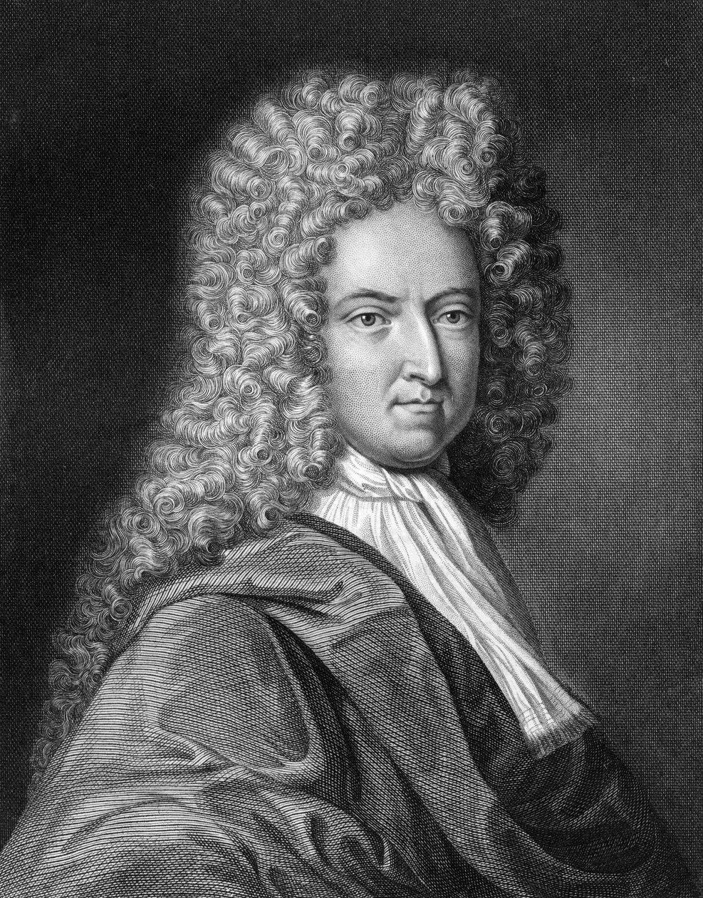 Daniel Defoe , anglický spisovatel a novinář, 1836. od J. Thomson