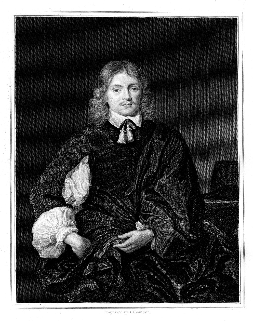 Lucius Cary, druhý vikomt Falkland, 1827 od J. Thomson