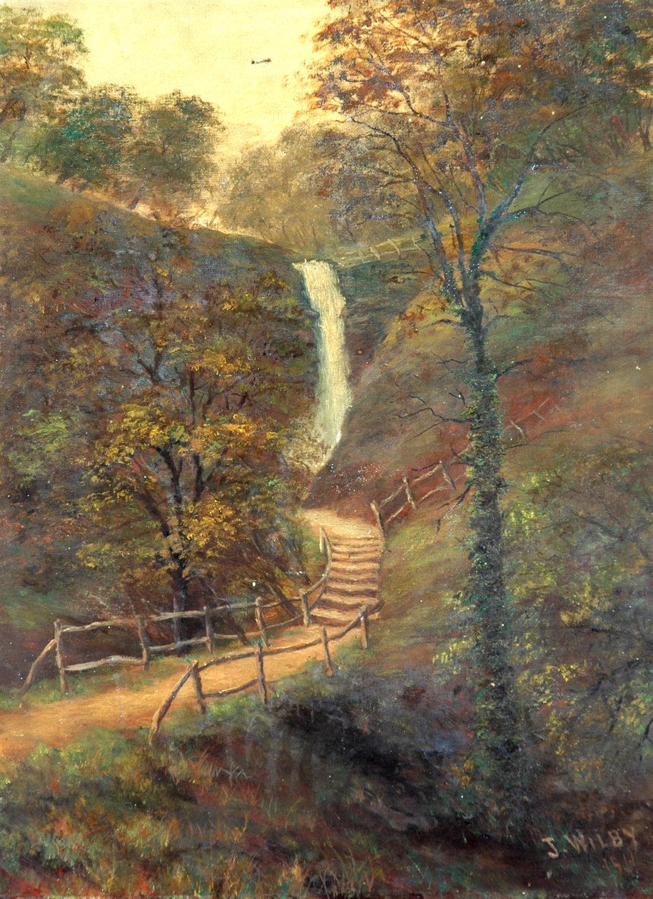 Shanklin Chine, Isle of Wight, 1911 od J. Wilby