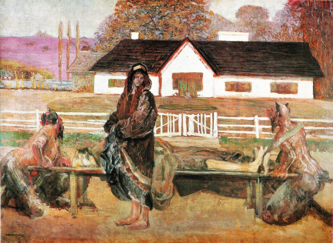Zpět doma od Jacek Malczewski