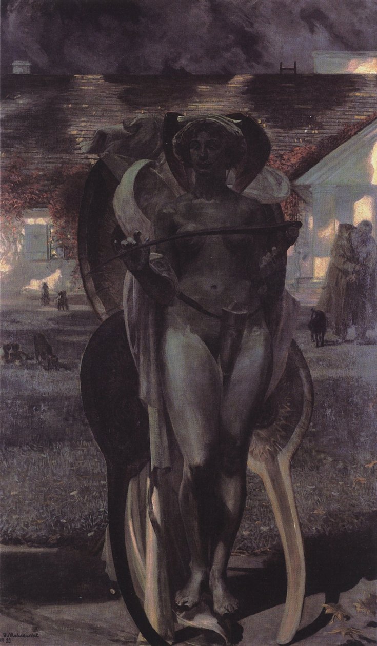 Smrt II. od Jacek Malczewski