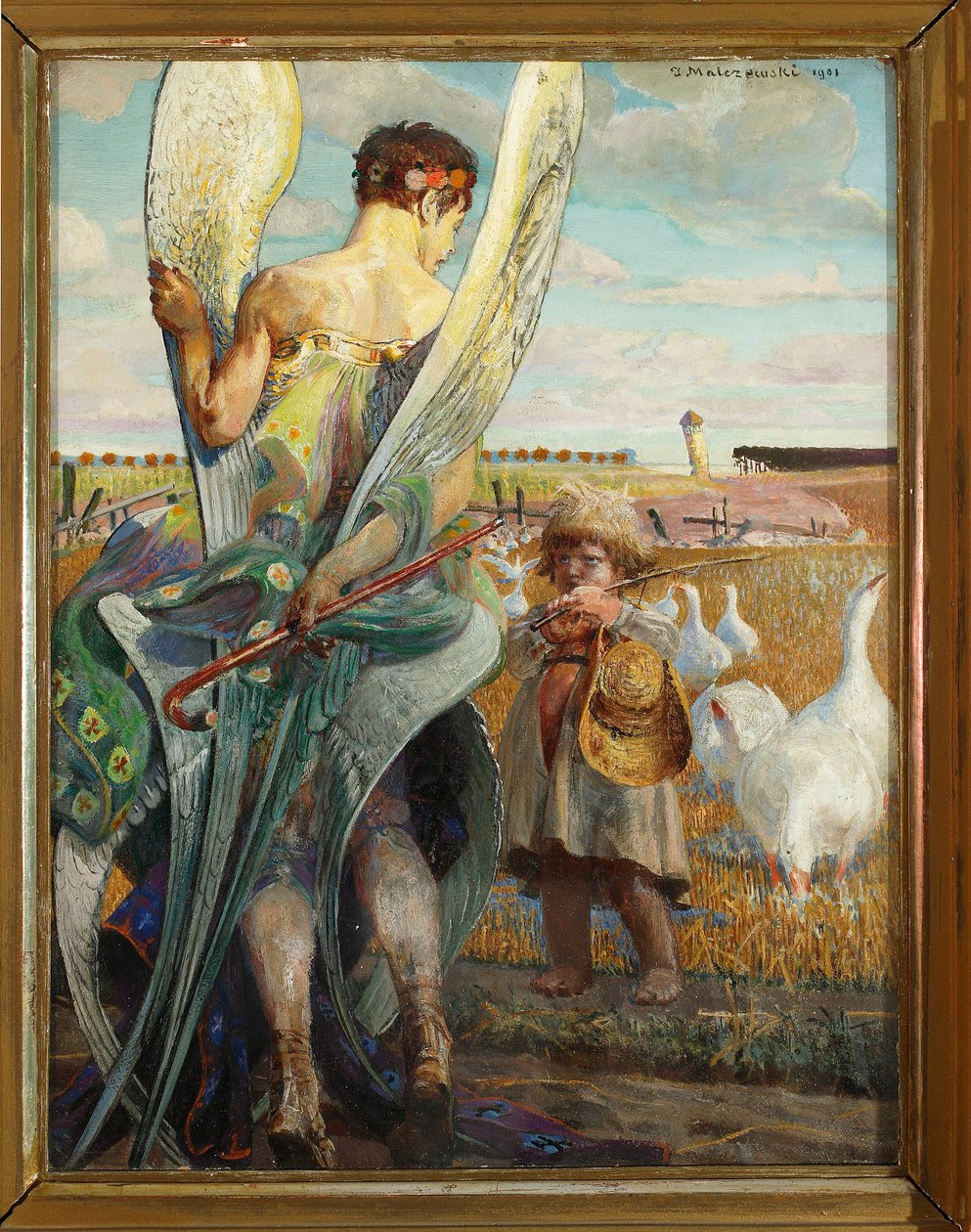 Anděli, půjdu za tebou od Jacek Malczewski