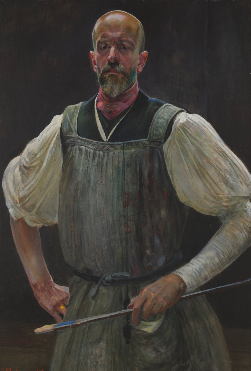 Autoportrét od Jacek Malczewski