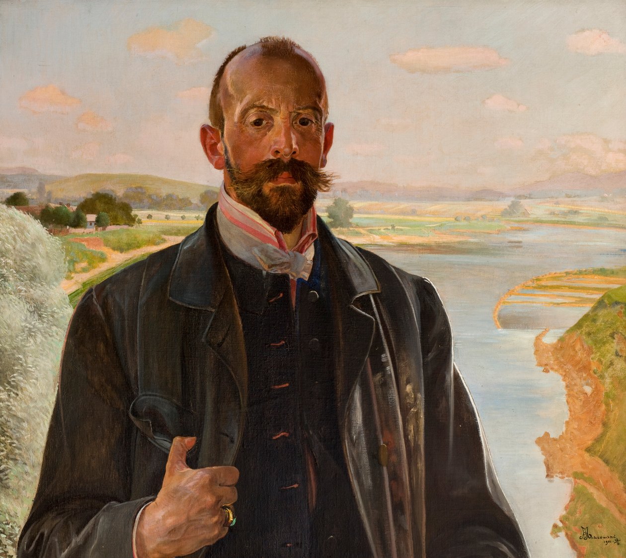 Autoportrét od Jacek Malczewski