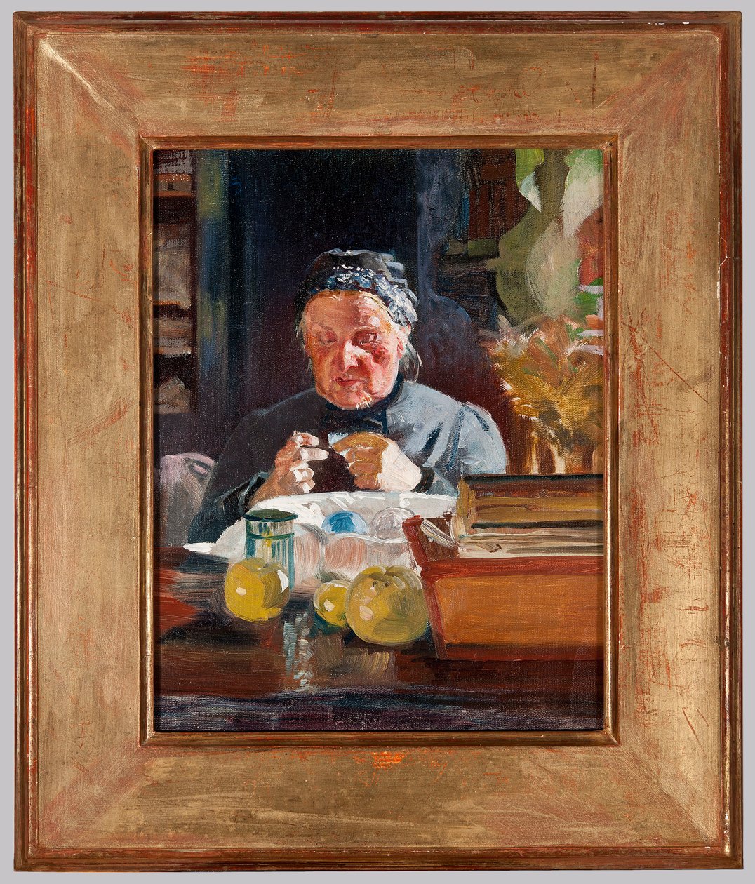 Žena u stolu, skica od Jacek Malczewski