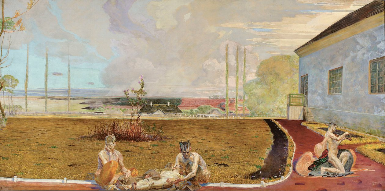 Má duše, z cyklu „Můj život“ od Jacek Malczewski