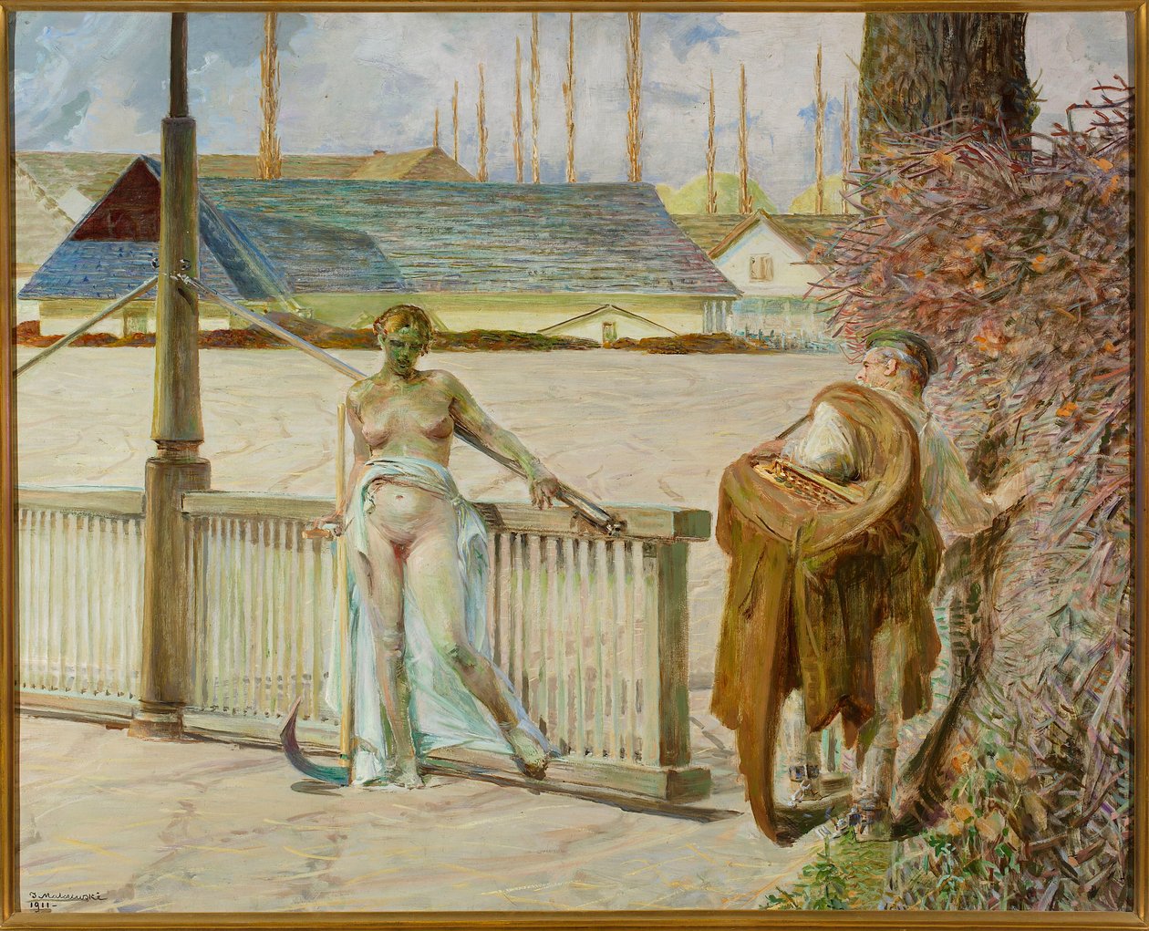 Můj život - pravá část triptychu od Jacek Malczewski