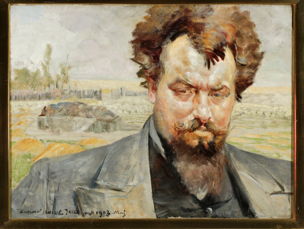 Portrét Jana Kasprowicze od Jacek Malczewski