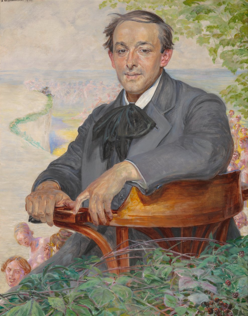 Portrét Marcina Samlického od Jacek Malczewski