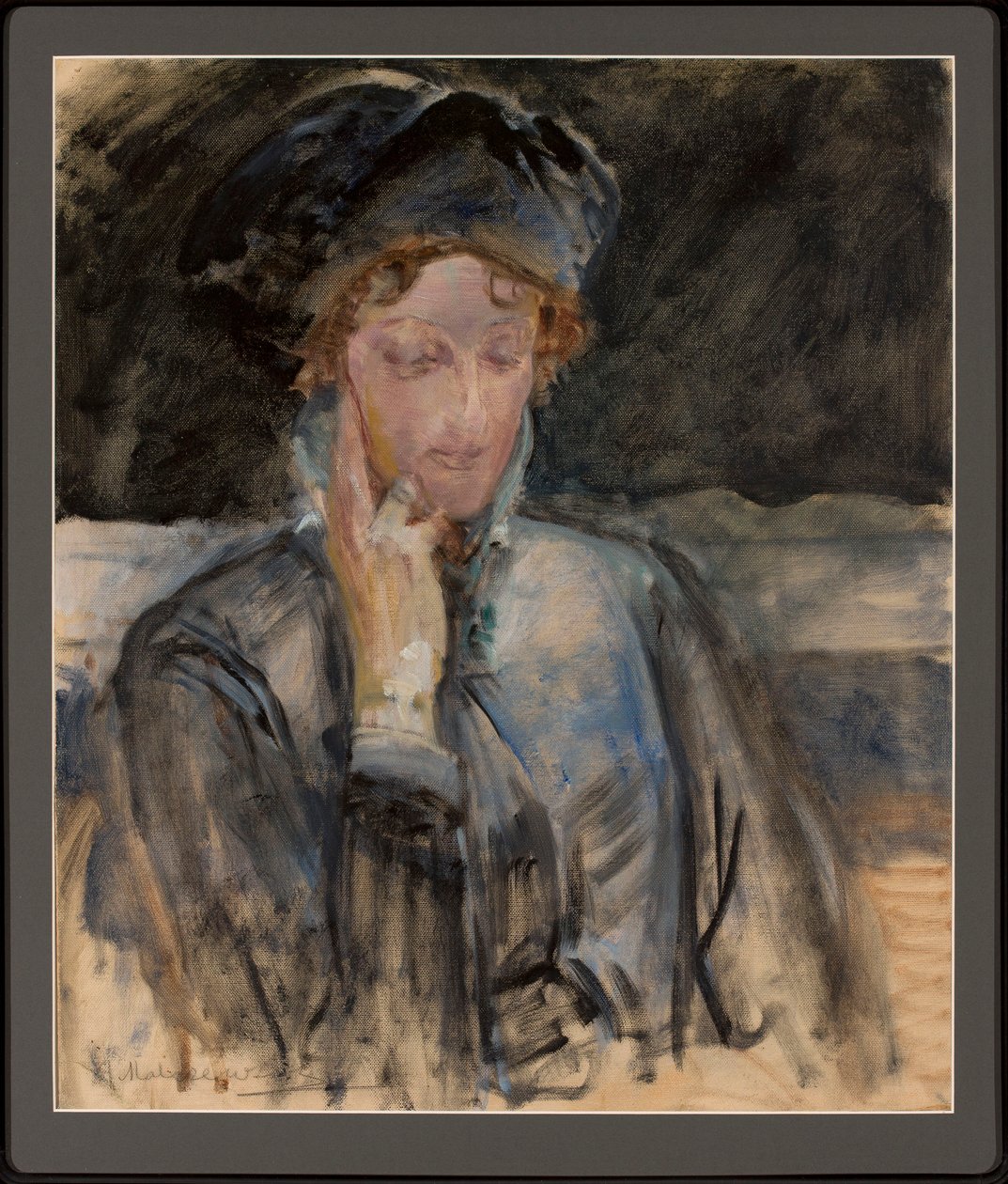 Portrét Marie Balowé od Jacek Malczewski