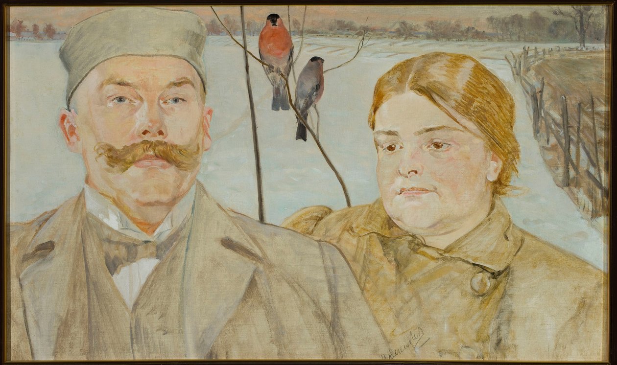 Portrét Wacława a Heleny Karczewských od Jacek Malczewski