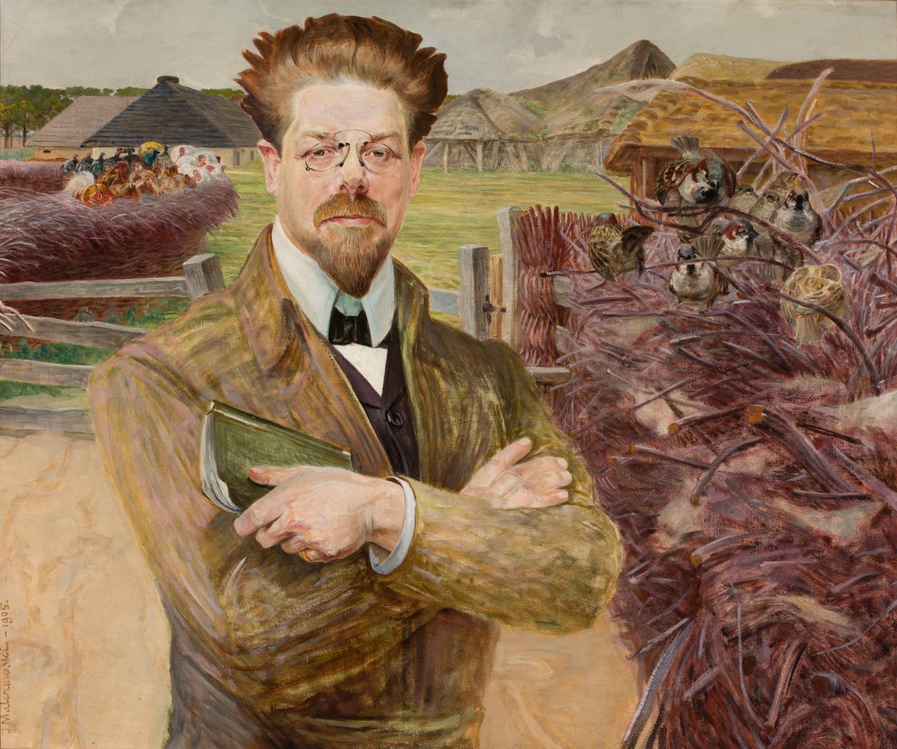 Portrét Władysława Reymonta od Jacek Malczewski