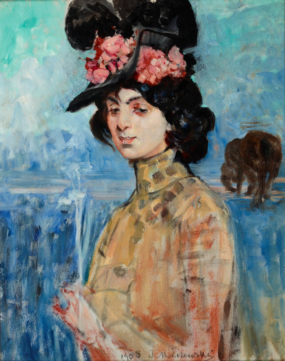 Portrét Zofie Atteslanderové od Jacek Malczewski