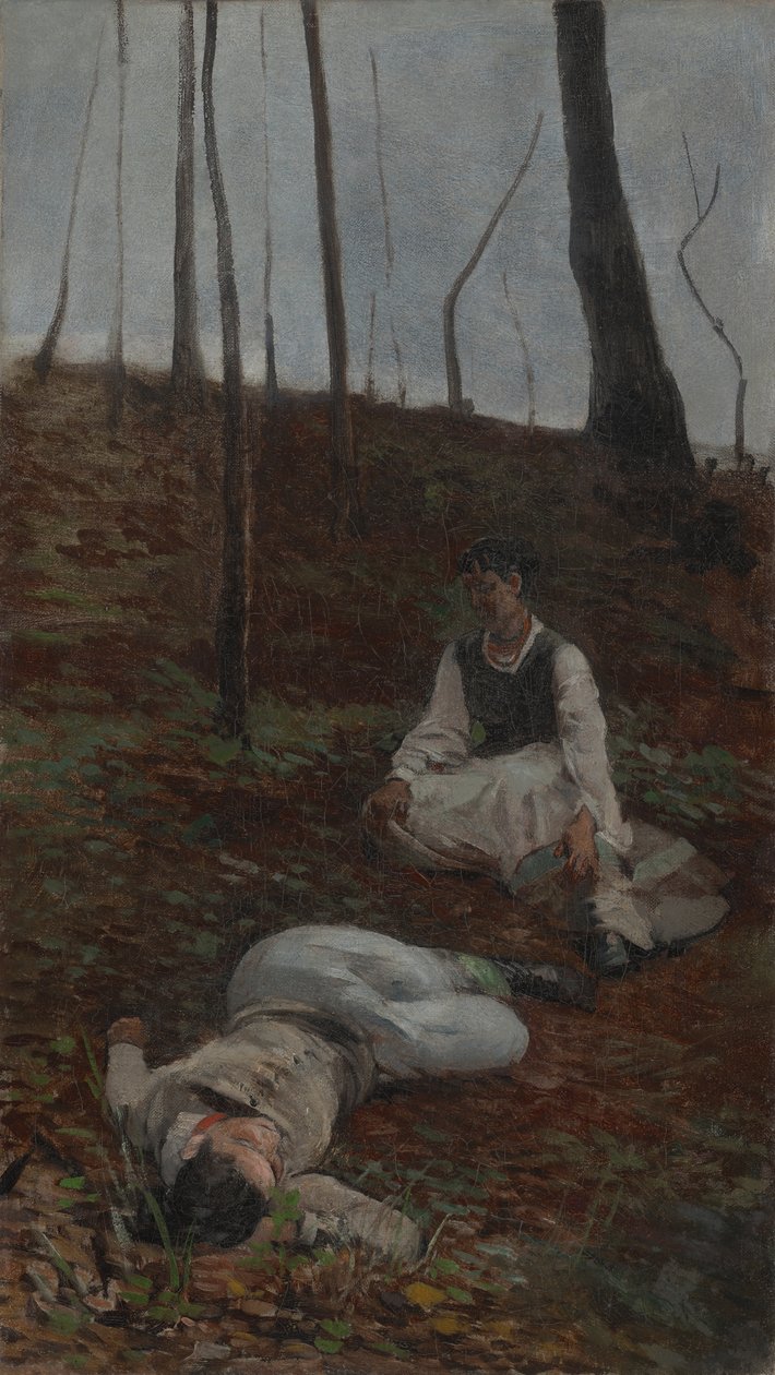Scéna z „Balladyny“ od Jacek Malczewski