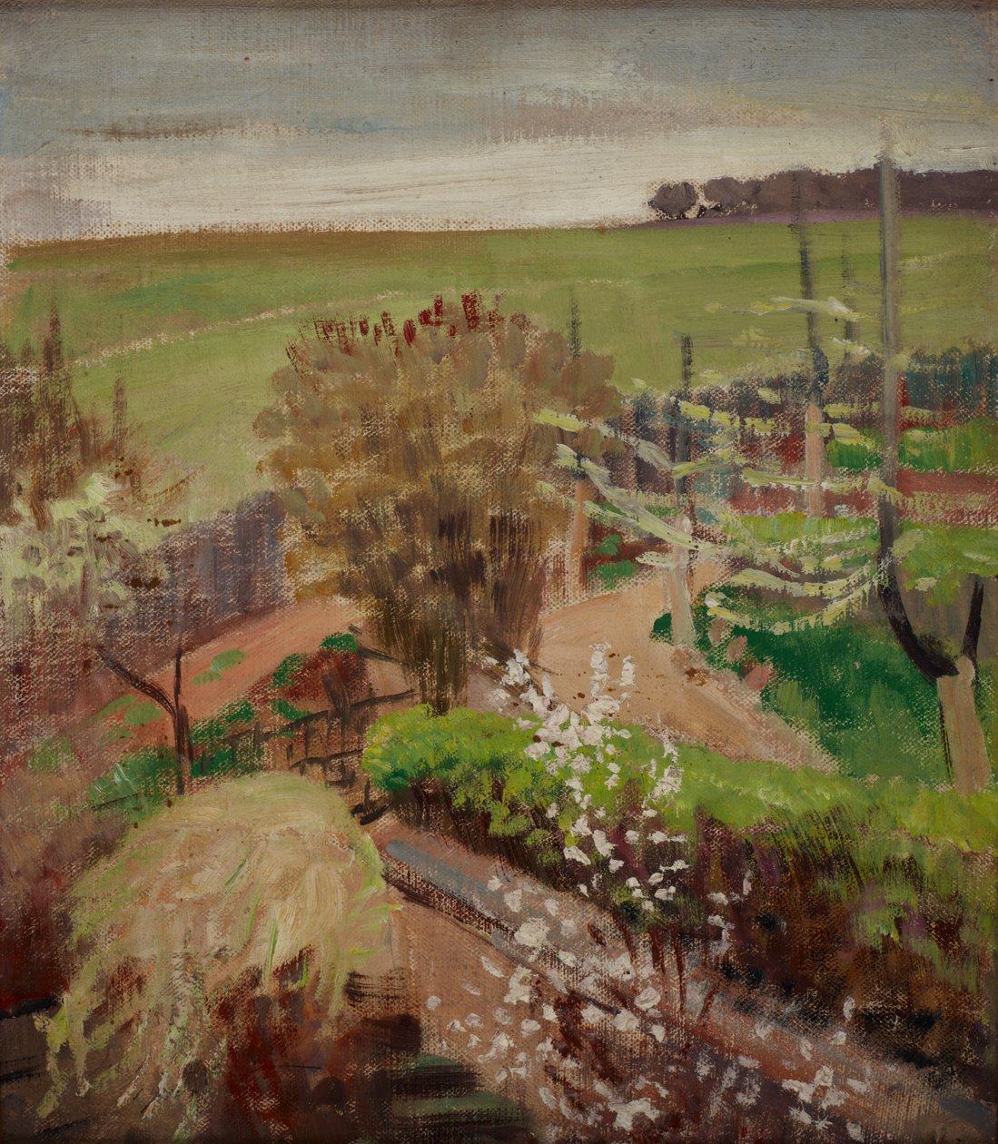 Jarní krajina z venkova od Jacek Malczewski