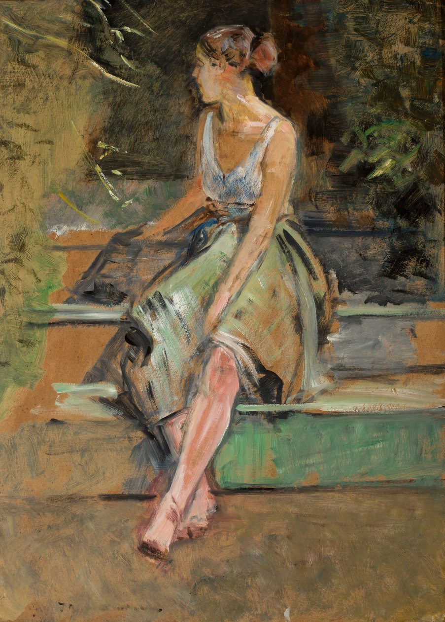 Studie dívky od Jacek Malczewski