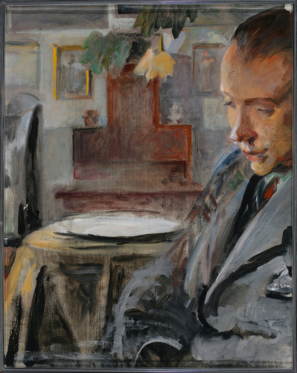 Portrétní studie (umělcův syn Rafał) od Jacek Malczewski