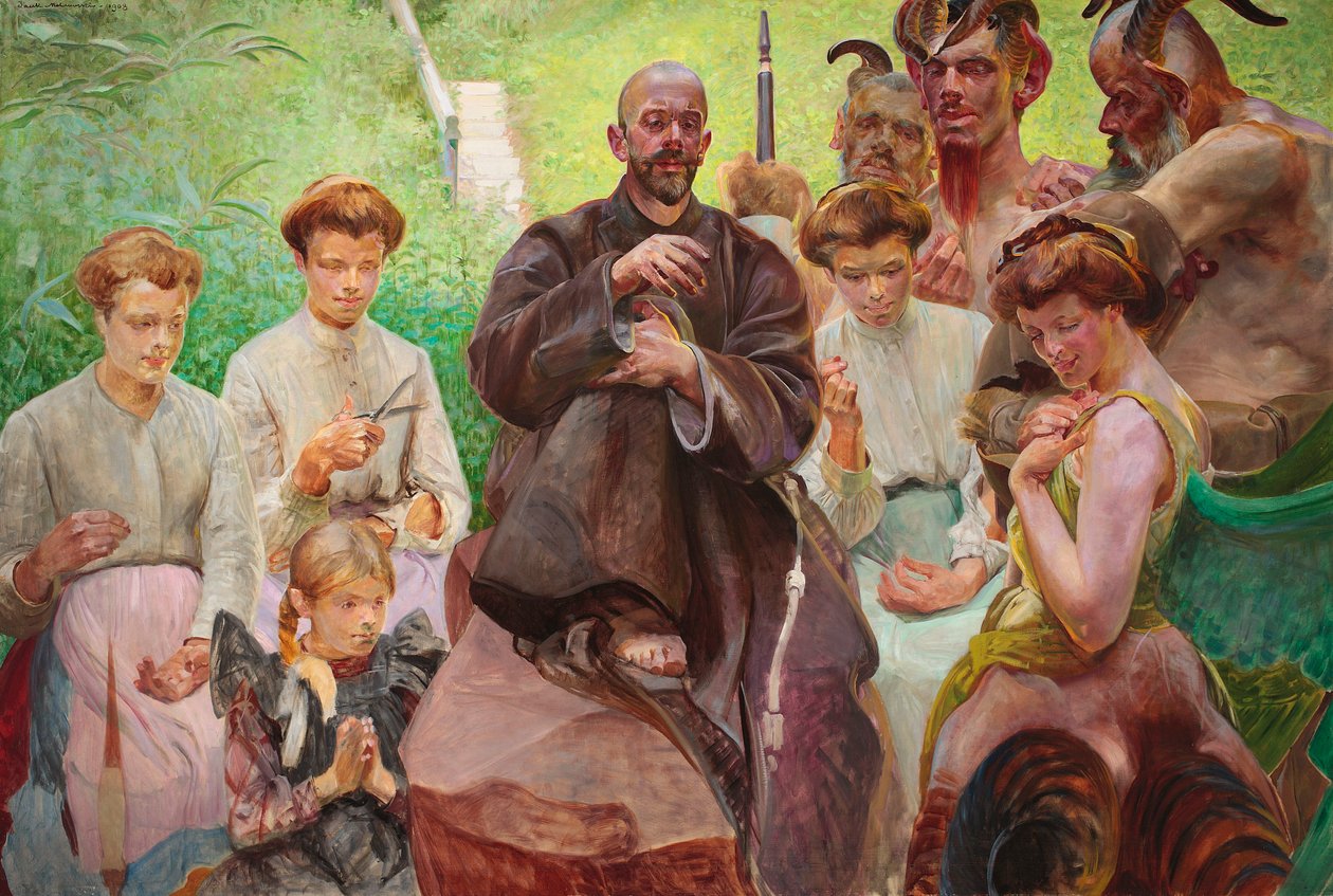 Svatý František od Jacek Malczewski