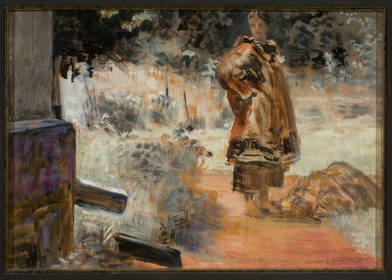 Otrávená studna, skica od Jacek Malczewski