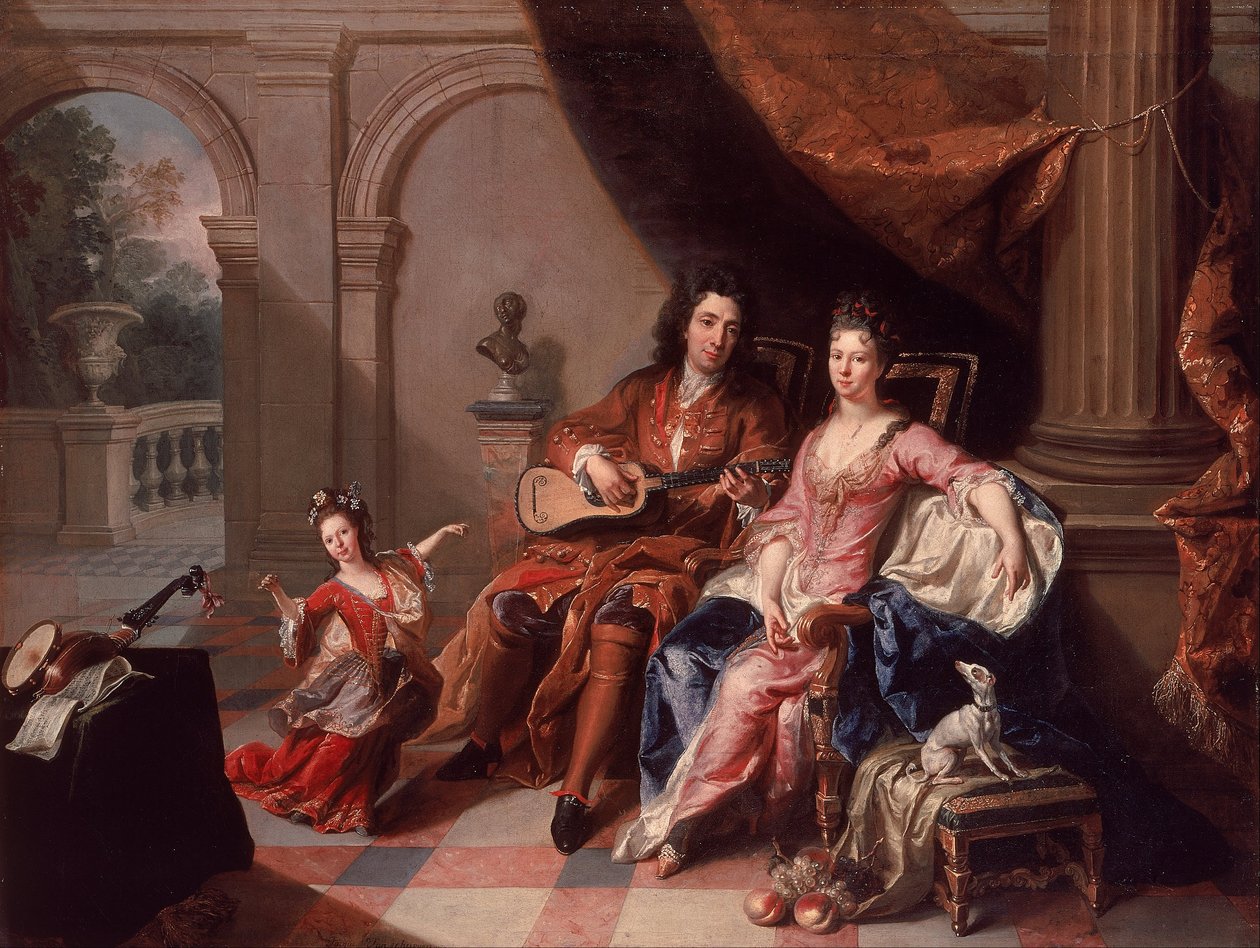 Kytarista od Jacob van Schuppen