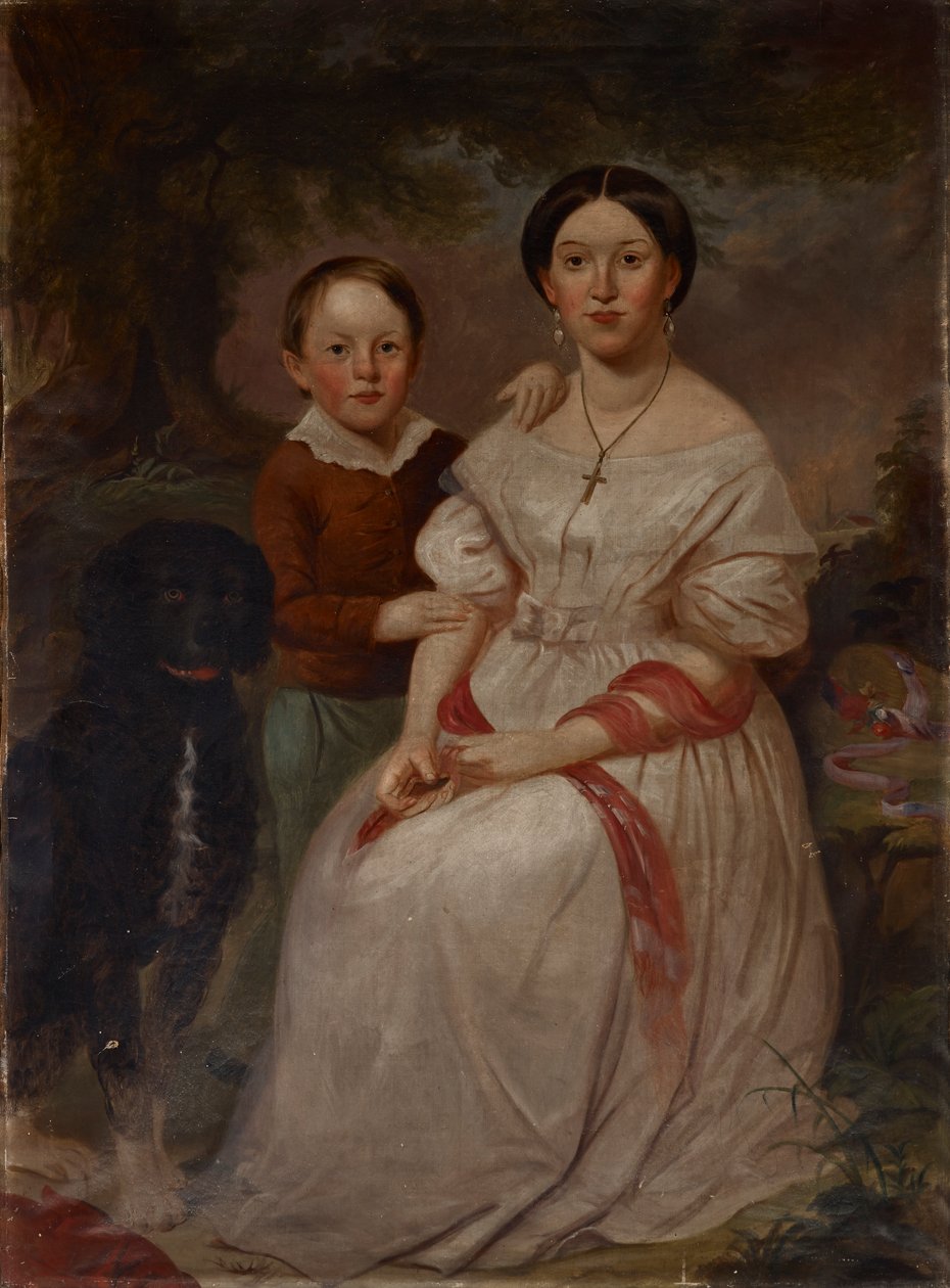 Portrét Sarah Elizabeth Morrisonové a Samuela Morrisona od Jacob Cox