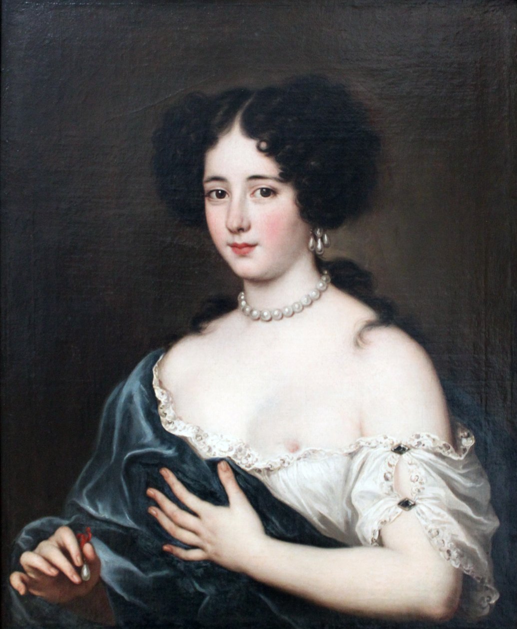 Clelia Cesarini Colonna (1655-1735), princezna Sonnina, jako Kleopatra od Jacob Ferdinand Voet