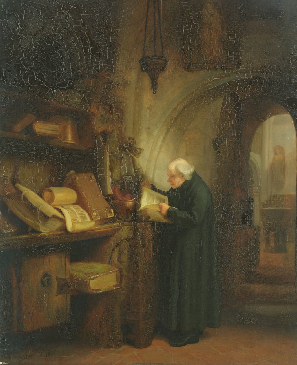 The Vestry, 1835 (olej) od Jacob Gensler