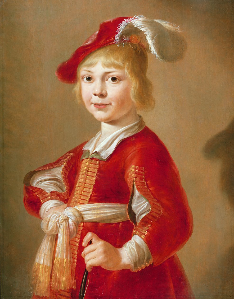 Portrét chlapce, 1643 od Jacob Gerritsz Cuyp