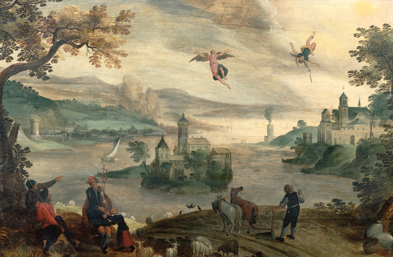 Pád Icarus od Jacob Grimmer