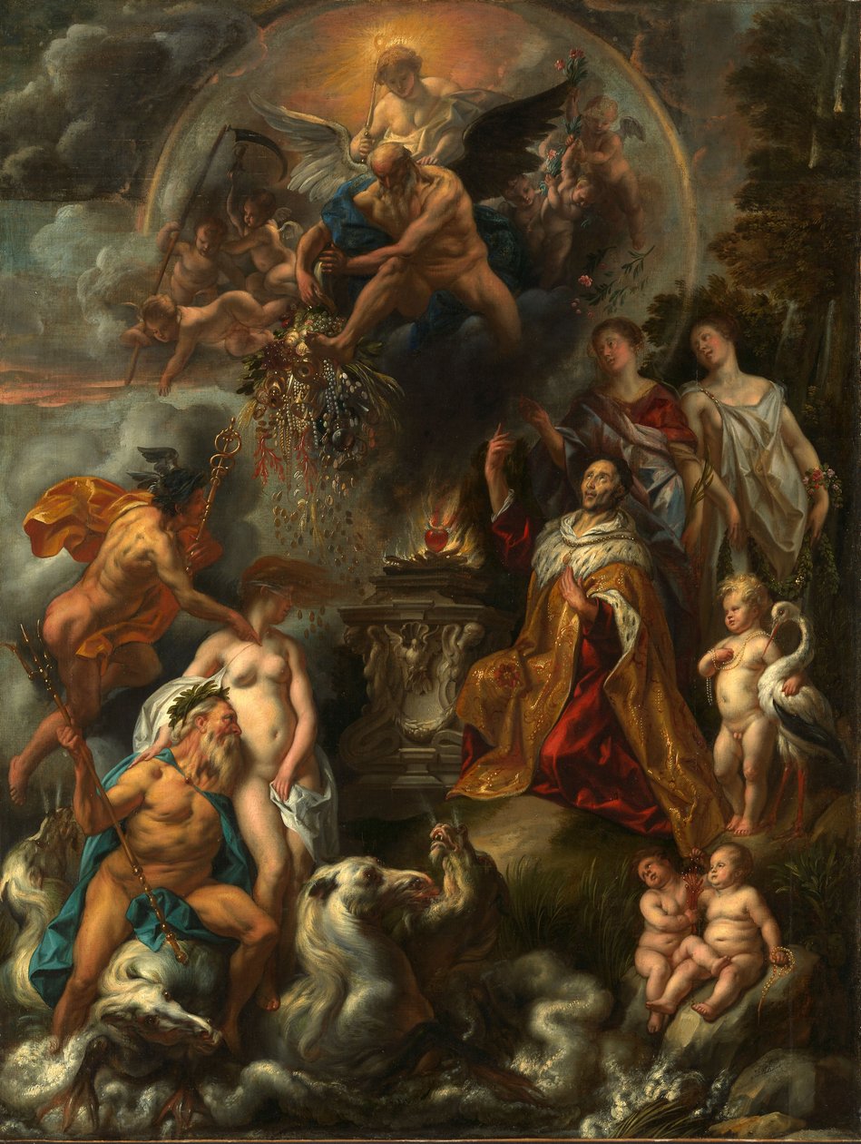 Alegorie vestfálského míru od Jacob Jordaens