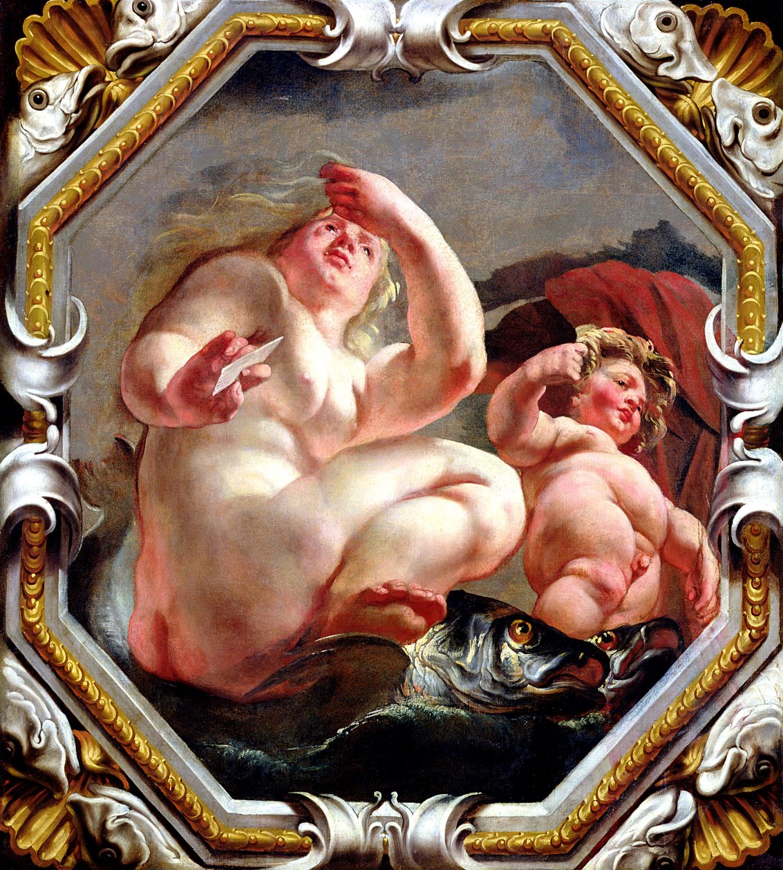 Ryby, ze znamení zvěrokruhu (viz také 196700 až 196711) od Jacob Jordaens