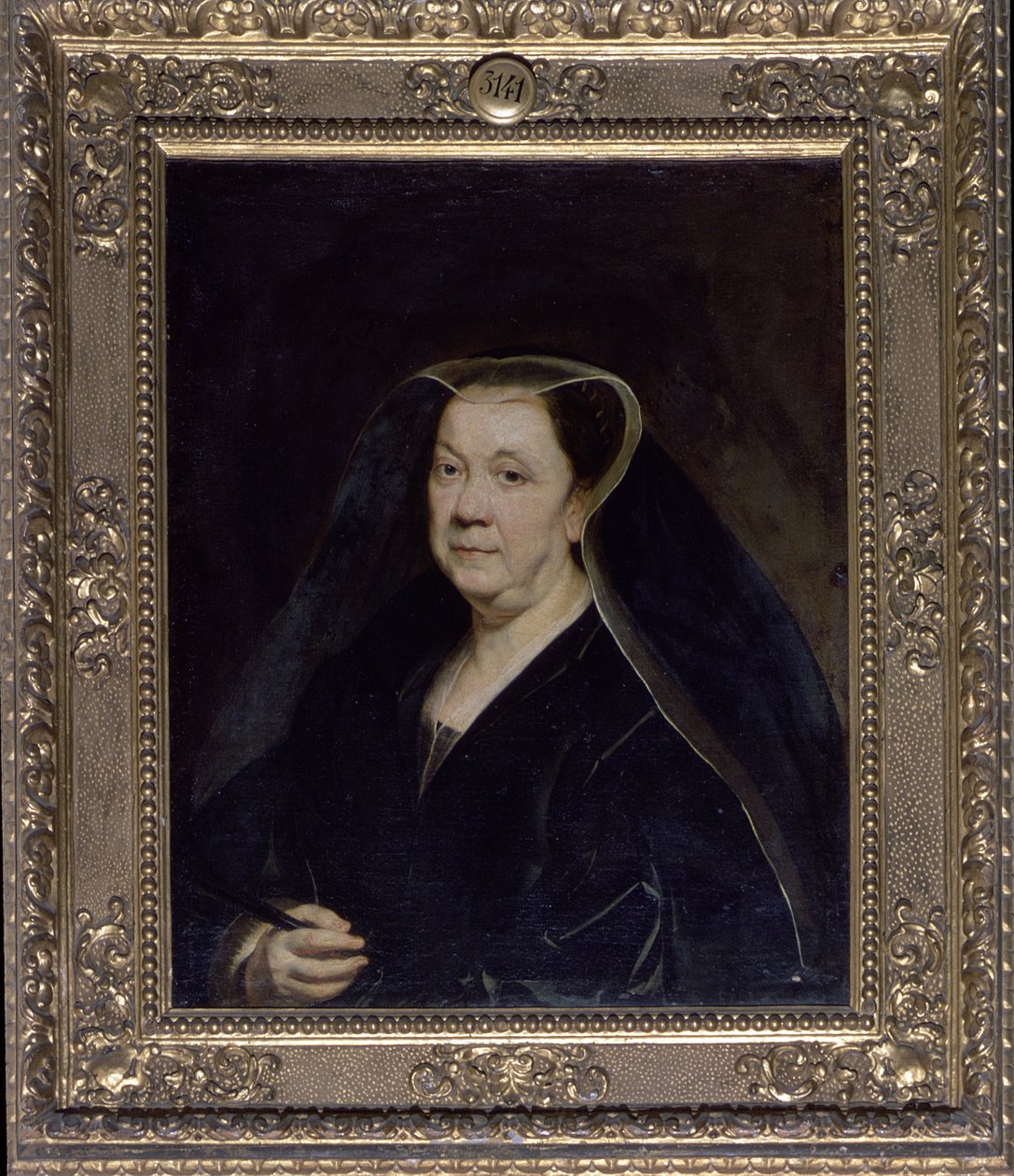 Portrét dámy, c.1660 od Jacob Jordaens