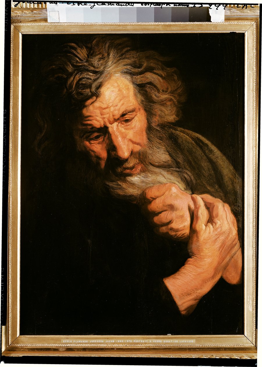Portrét muže od Jacob Jordaens