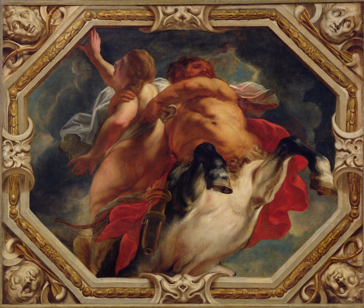 Střelec, ze znamení zvěrokruhu (viz také 196700 až 196711) od Jacob Jordaens