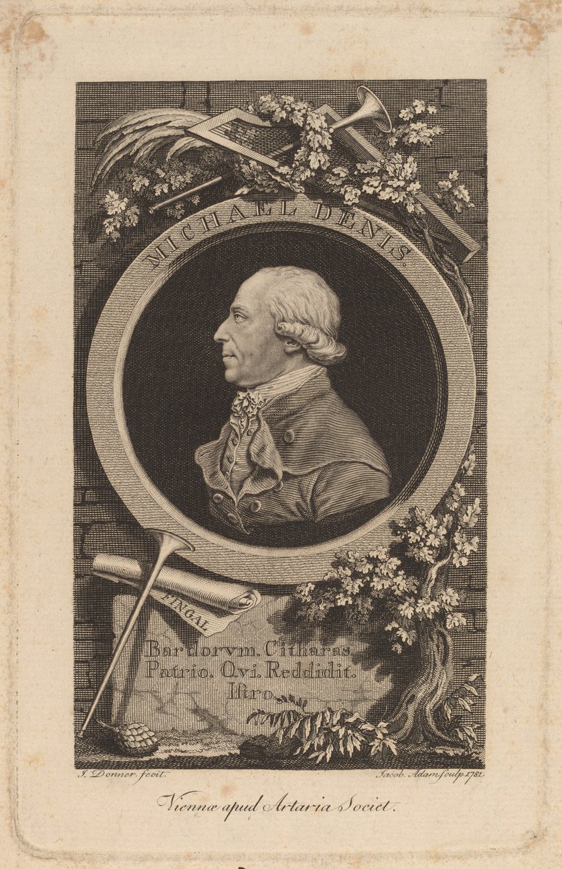 Johann-Michael Denis od Jacob Adam after Johann Donner