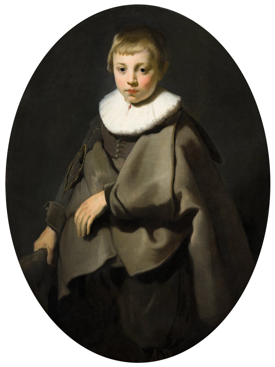 Portrét chlapce v šedé, 1634 od Jacob Adriensz Backer
