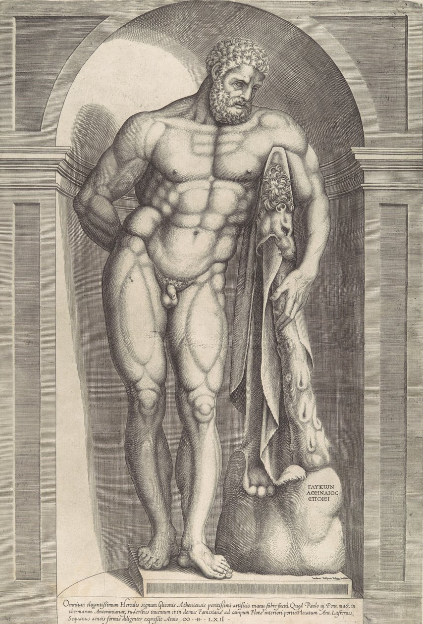 Farnese Hercules, 1562., 1562 od Jacob Bos